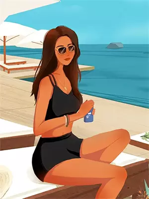 发现女朋友背叛后哭了