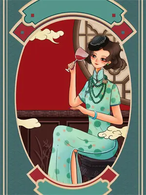 文玩配饰深海女王
