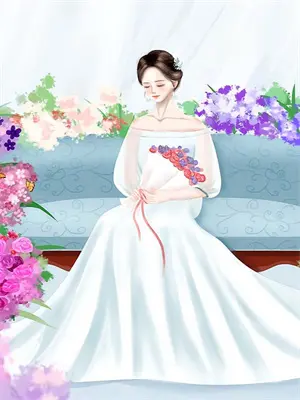 抖音白栀子花
