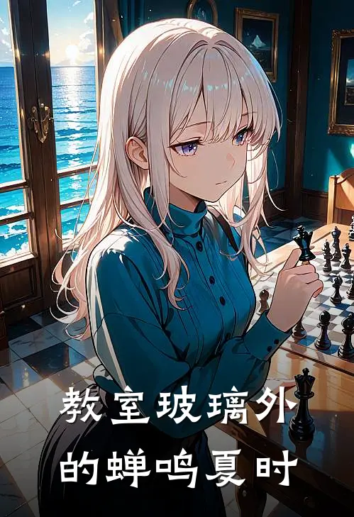 教室玻璃外的蝉鸣夏时