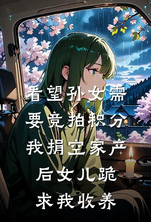 看望孙女需要竞拍积分，我捐空家产后女儿跪求我收养